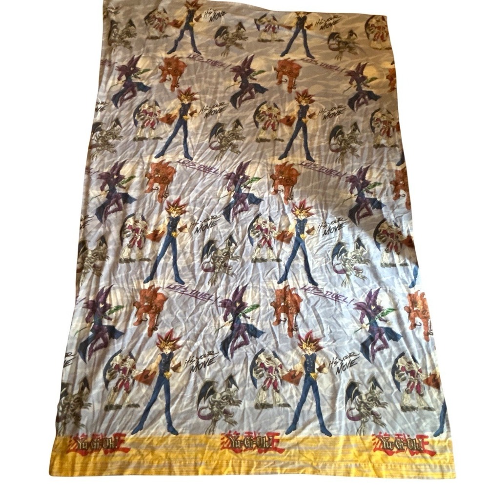 Vintage 1996 Anime Yugioh Full Flat‎ Sheet Your Move Duelist Tcg Exodia 63x93